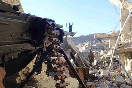 los enfrentamientos continúan en Zabadani Abatido un grupo de terroristas cuando intentaba huir de Zabadani